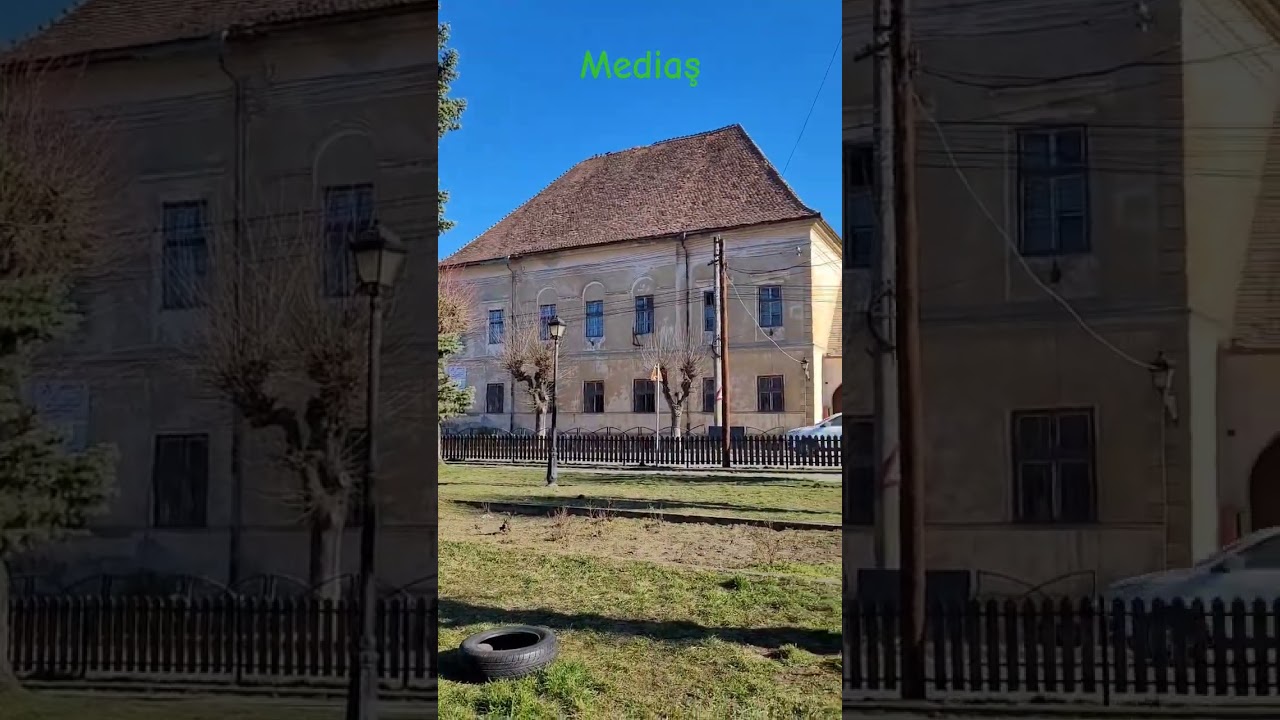 Mediaş: parcul Mihai Eminescu