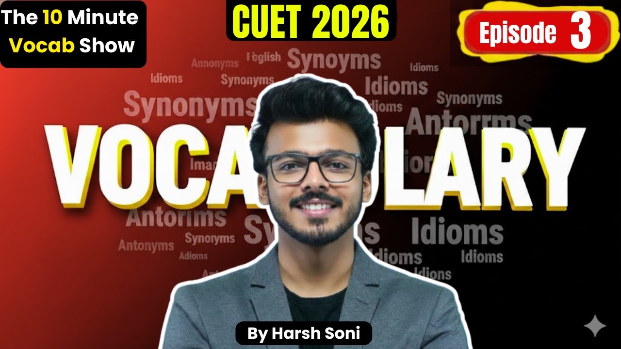 Episode 3 | The Vocab Show | By Harsh Soni