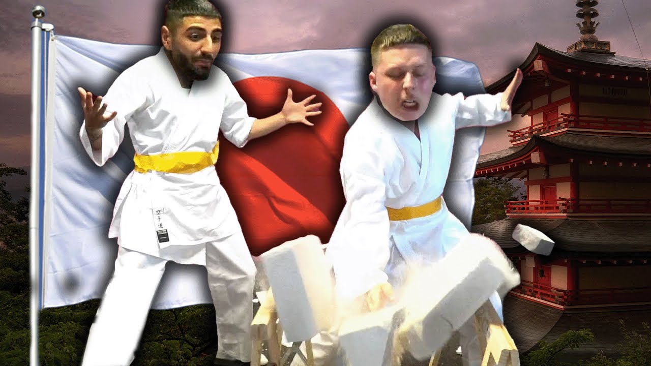 Jordan & Semih K&Auml;MPFEN ZERBRECHEN bei KARATE | Der JAPAN STREAM