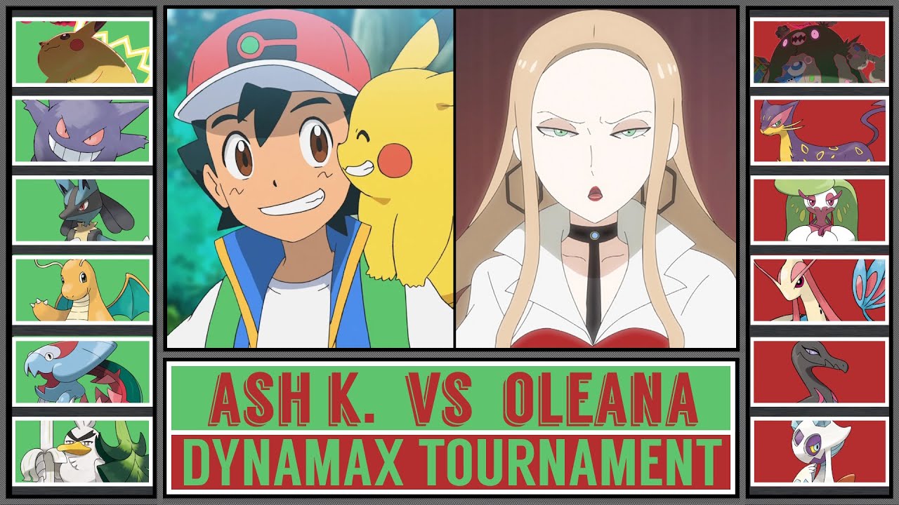 ASH K vs OLEANA | Dynamax Pokémon Tournament [Battle #1]