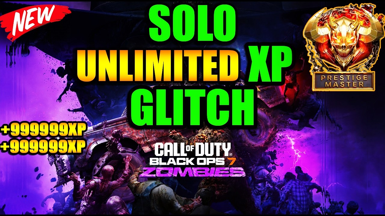 NEW! BO7 SOLO UNLIMITED XP GLITCH | FAST LEVEL 1000 XP | SEASON 2 (BO7 ZOMBIES GLITCH)