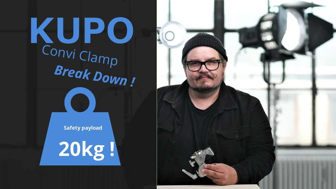Kupo Convi Clamp  - Safety First Super Clamp