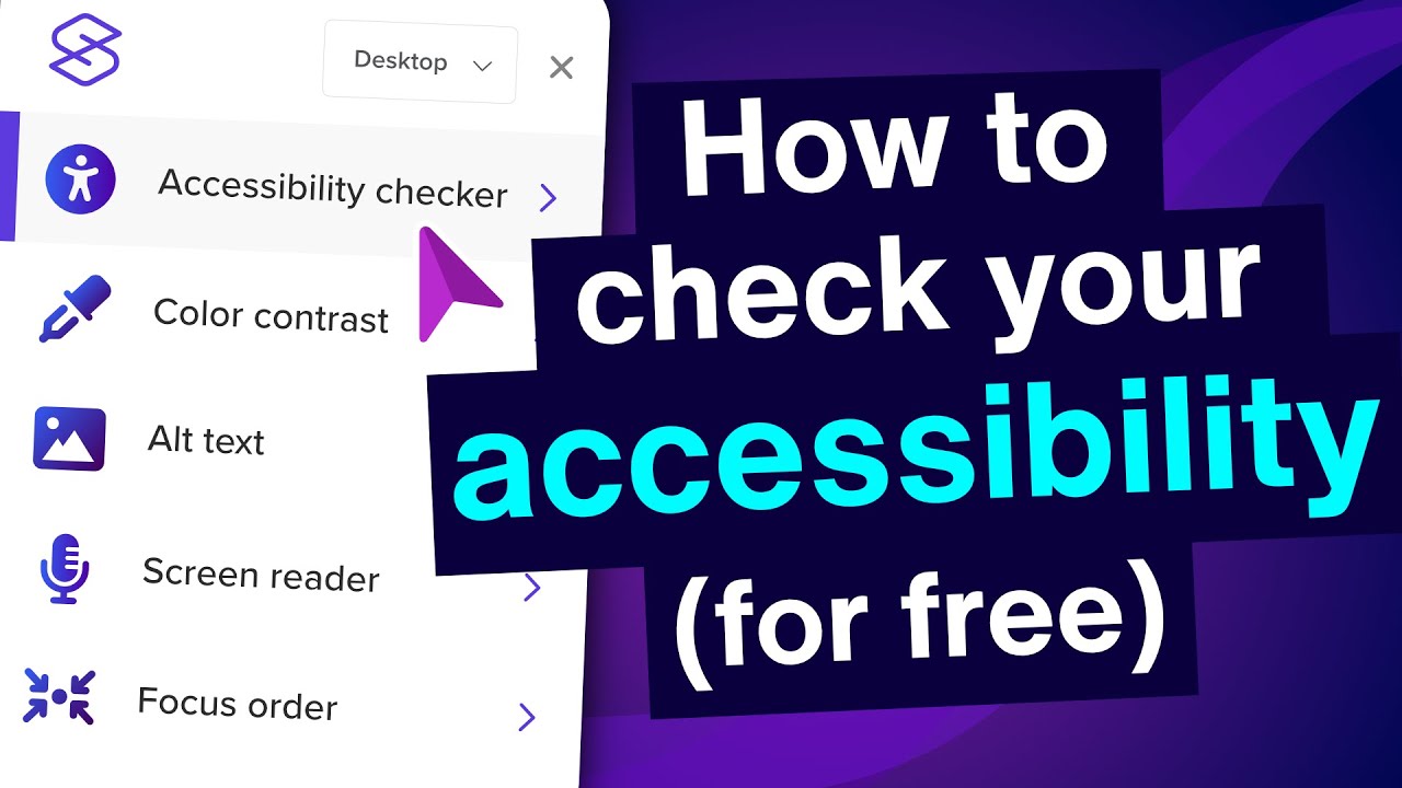 How to check your web accessibility - for free