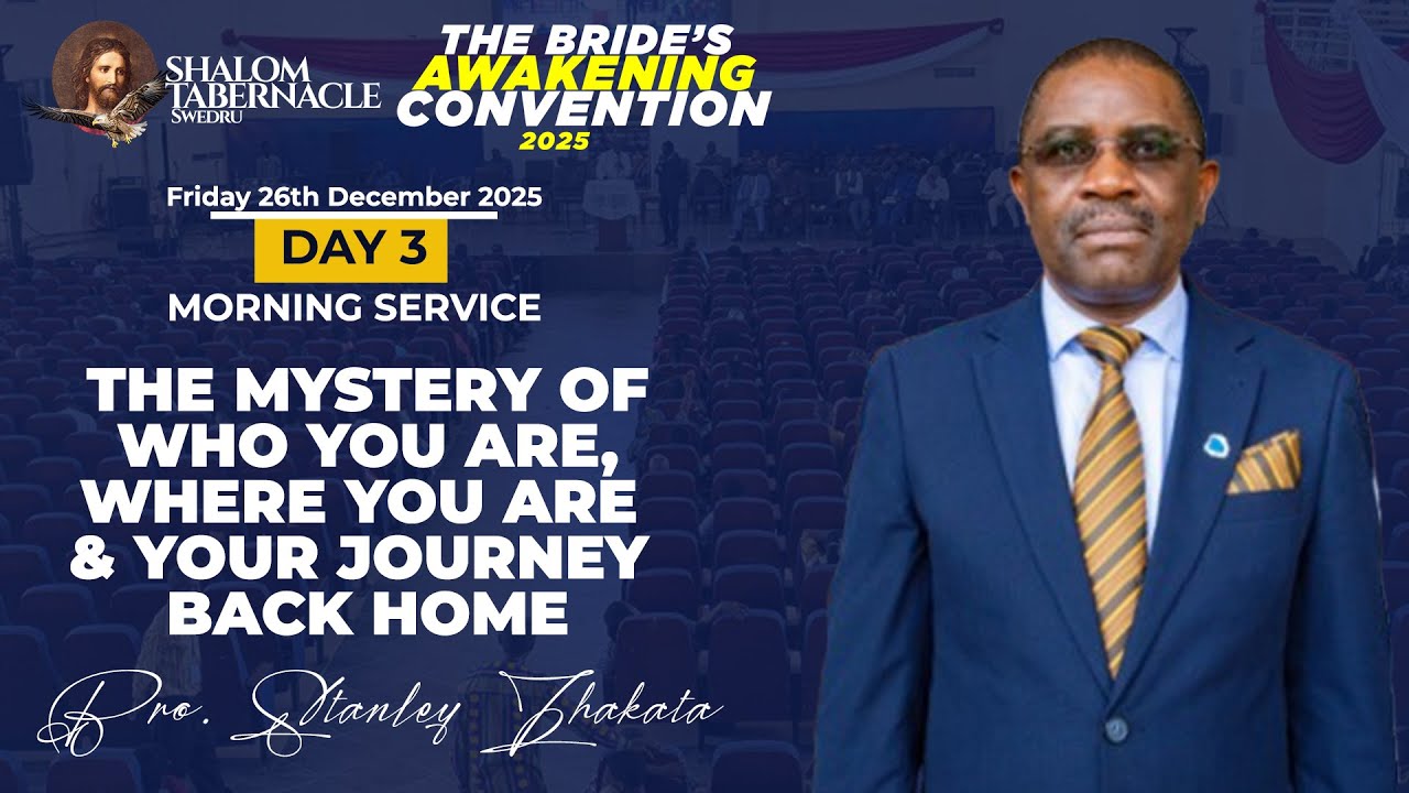Day 3 AM | The Revelation of Who You Are, Where You Are & Your Journey Back | Rev. Stanley Zhakata