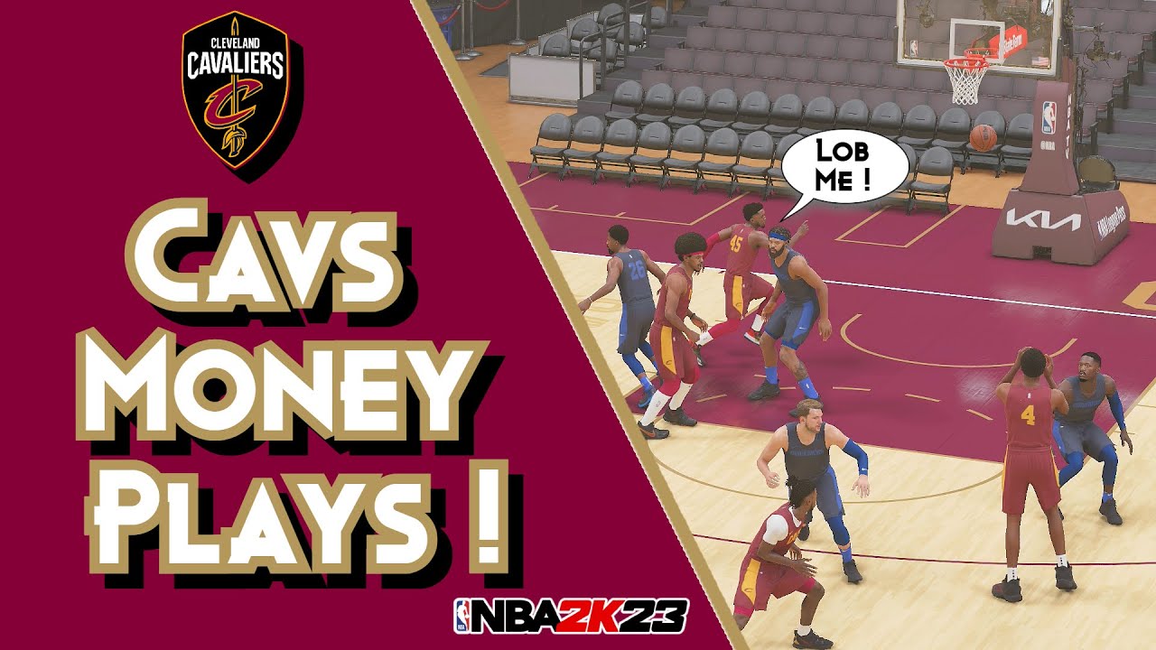 BEST Cutting Playbook For Lobs, Dunks, And Layups In NBA 2K23 | Cavs Playbook Tutorial