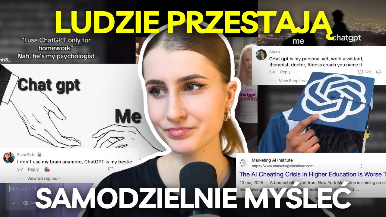 AI, czyli Sztuczna Inteligencja - Wielki kryzys edukacji (ludzie przestali myśleć samodzielnie)