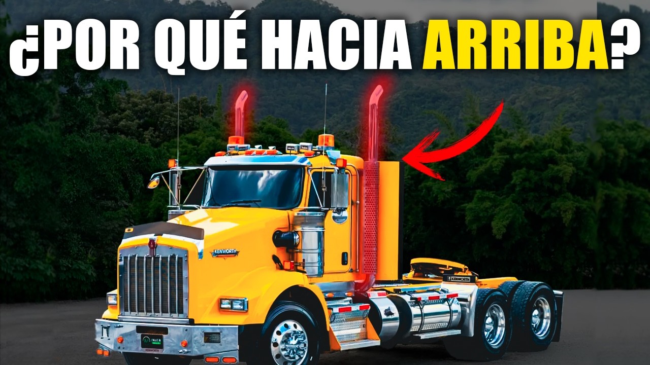 Por-qué Los Camiones Tienen el Escape Hacia Arriba?