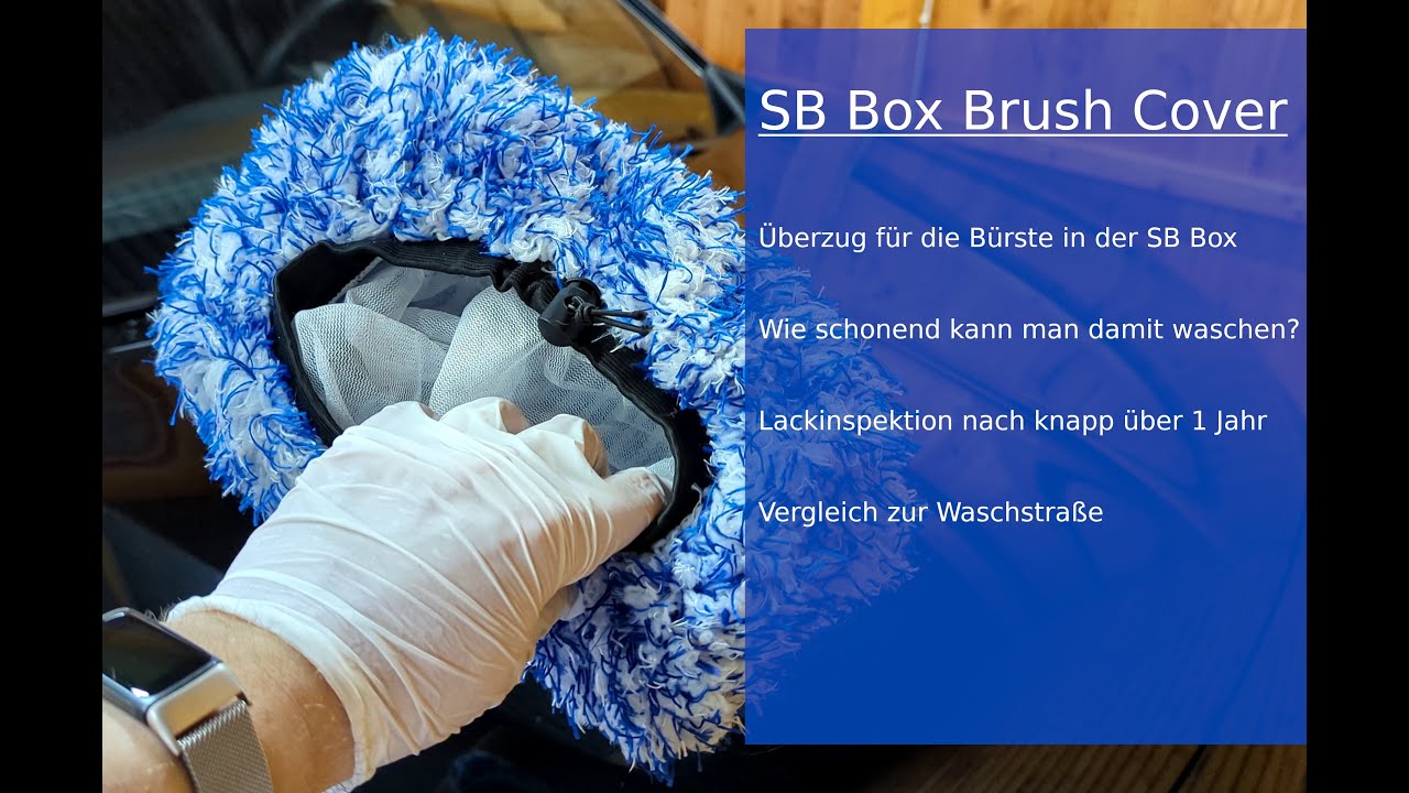 B&uuml;rsten&uuml;berzug f&uuml;r SB Waschbox B&uuml;rste | Brush Cover | 1 Jahr Brush Cover vs 2 Jahre Waschstra&szlig;e