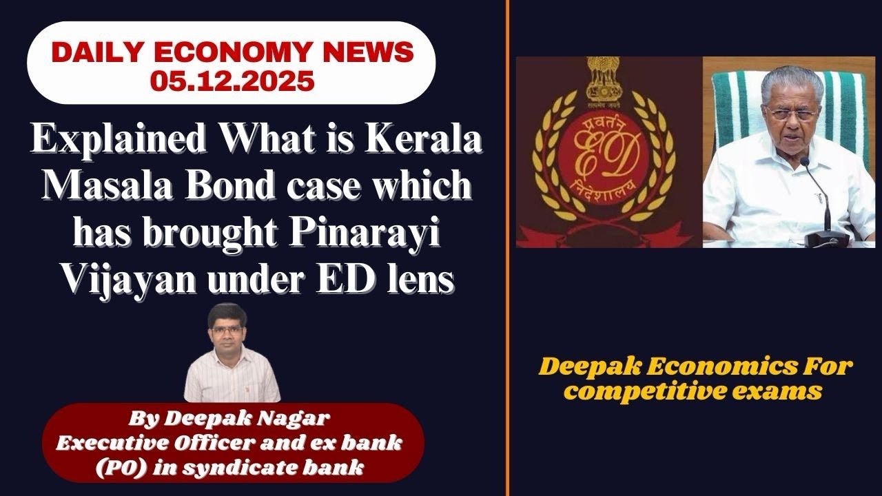 ED Notice To Kerala CM Pinarayi Vijayan in Masala Bonds Case