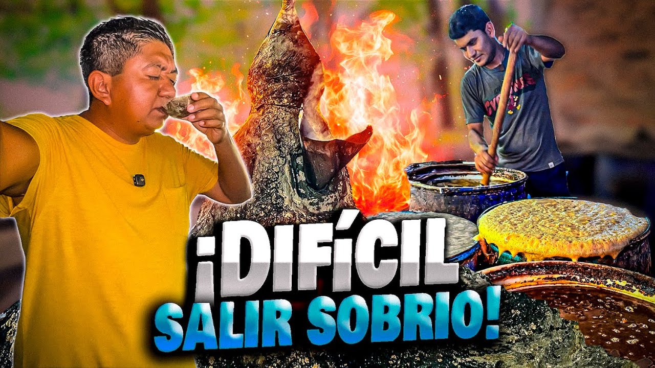 ¡Difícil salir sobrio de una FÁBRICA de AGUARDIENTE!