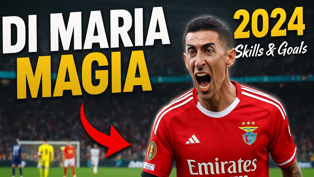 Skills & Goals  DI MARIA  #football #sports (2024)
