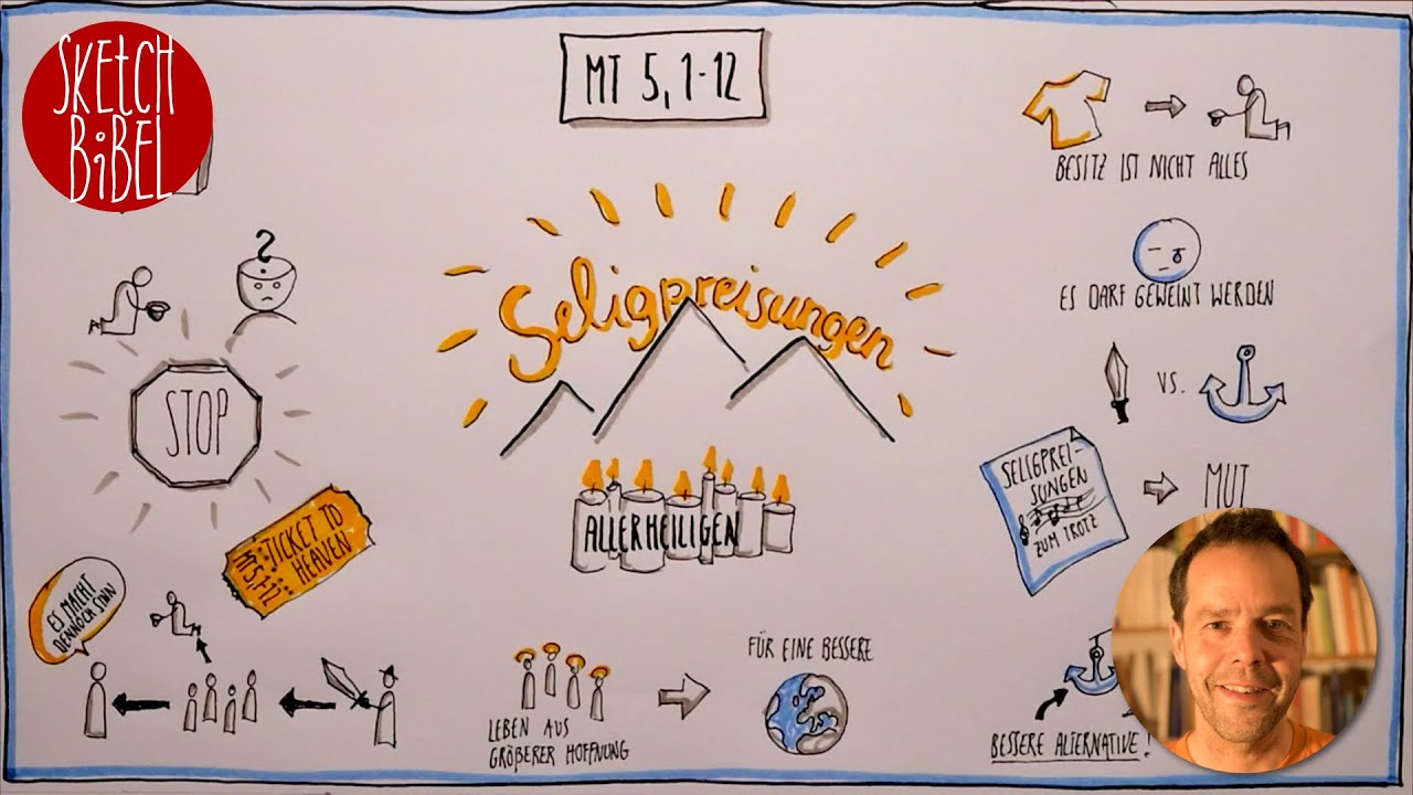 Seligpreisungen, Allerheiligen und Bergpredigt | Mt 5,1-12 | Sketch-Bibel #33