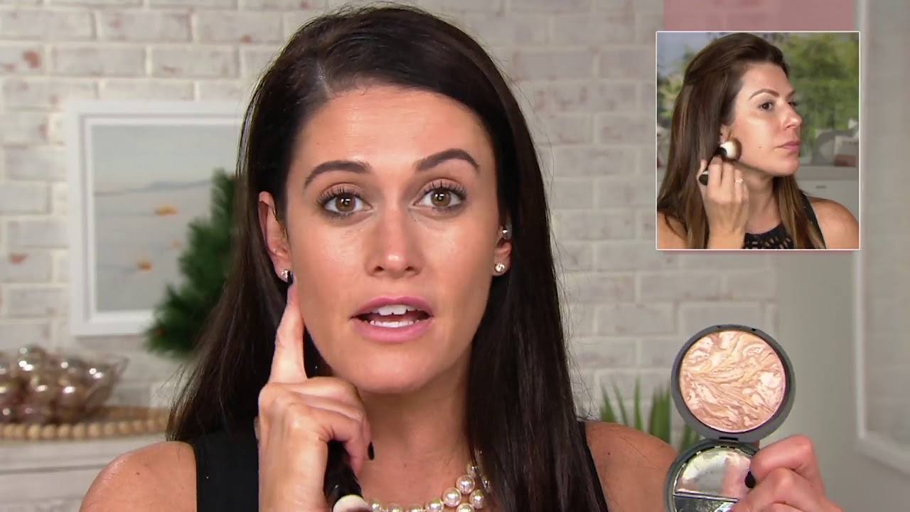 Laura Geller Balance N Glow Foundation with Brush on QVC