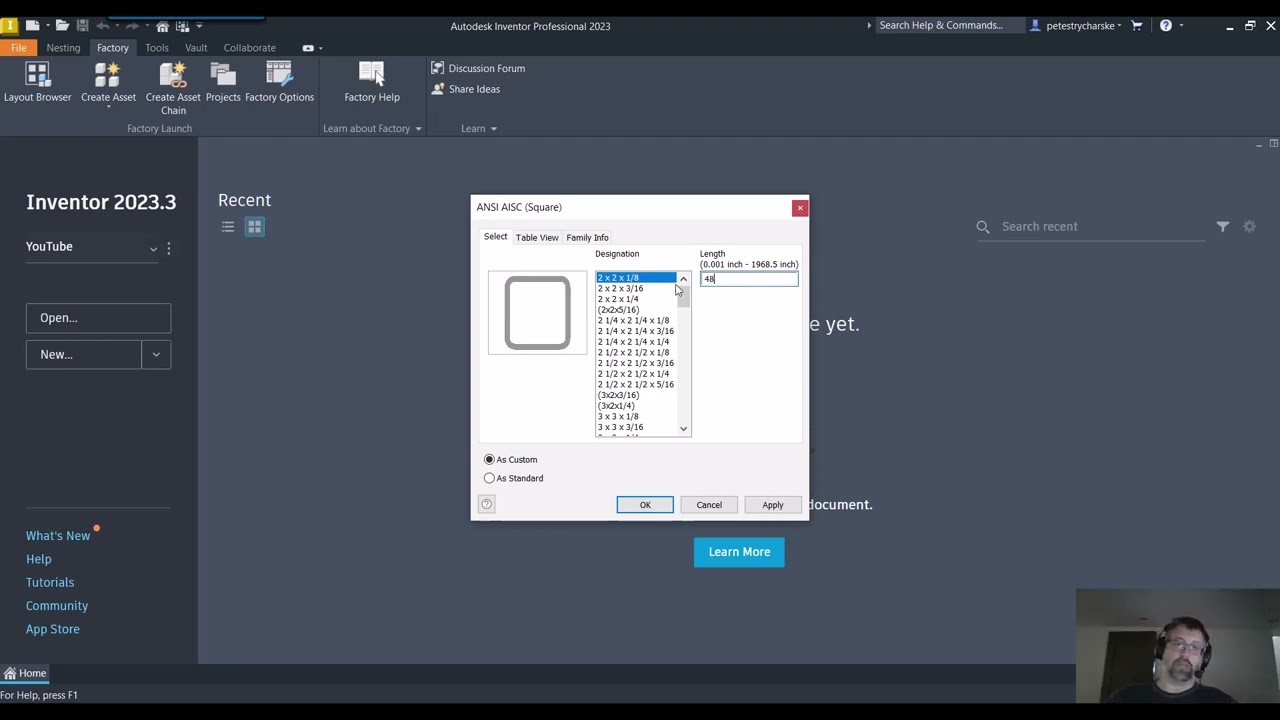 Inventor Tips & Tricks - Fast Content Center Parts with the Open Command