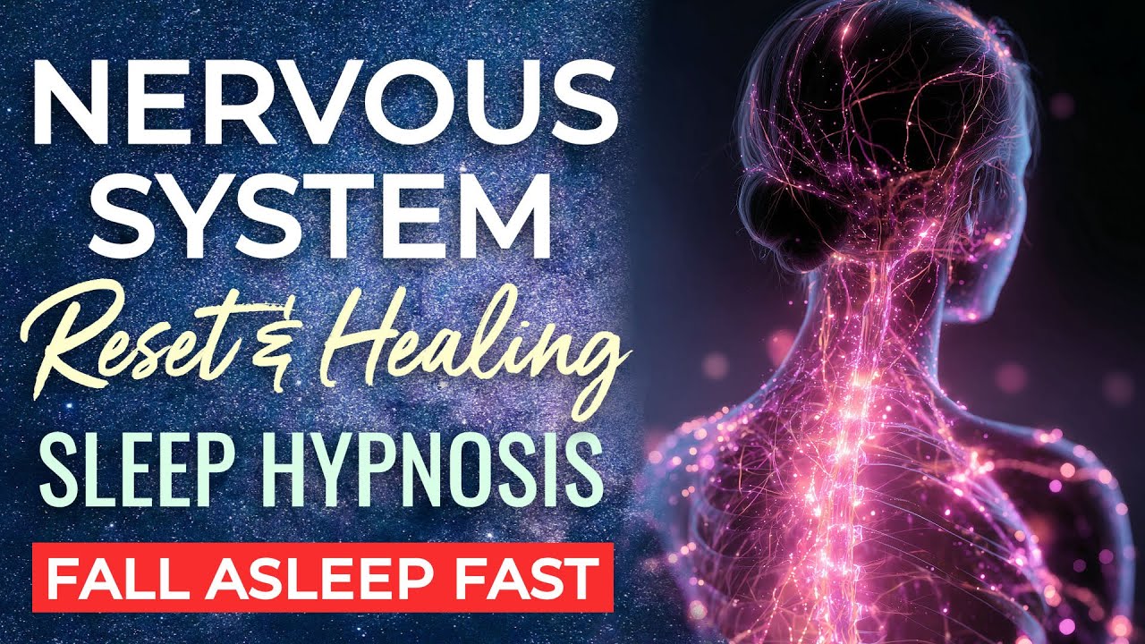 NERVOUS SYSTEM Reset and Healing Sleep Hypnosis ★ Activate the Parasympathetic Nervous System