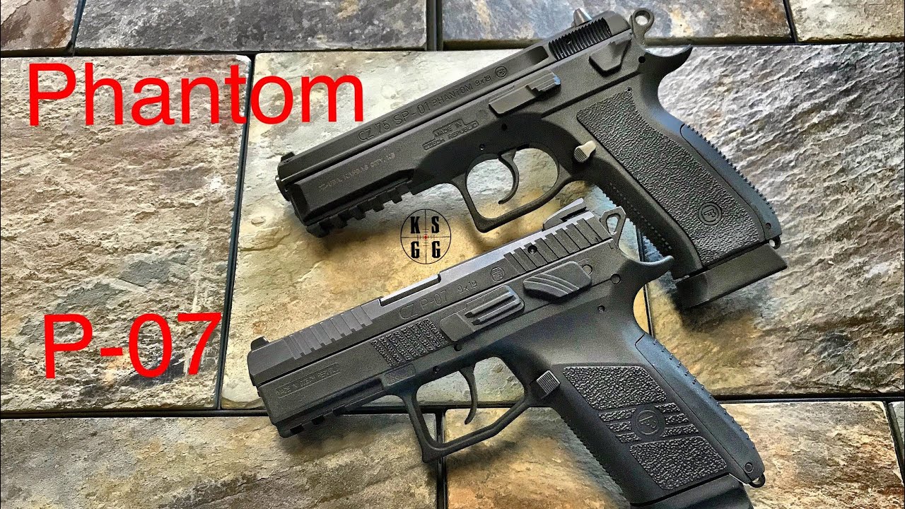 CZ SP-01 Phantom vs CZ P-07  --  If I Could Only Have One....