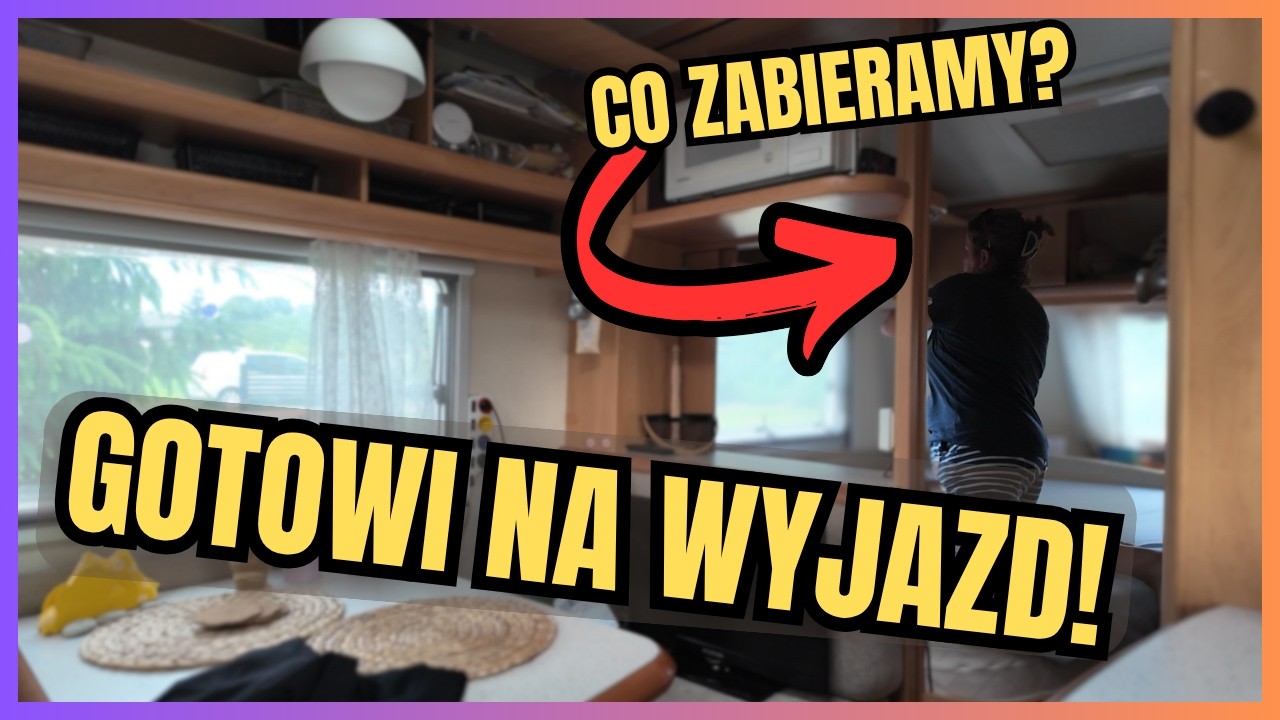 PRZYGOTOWANIA DO PODRÓŻY PRZYCZEPĄ! + unboxing paczek! 🚐📦 Co zabieramy ze sobą?