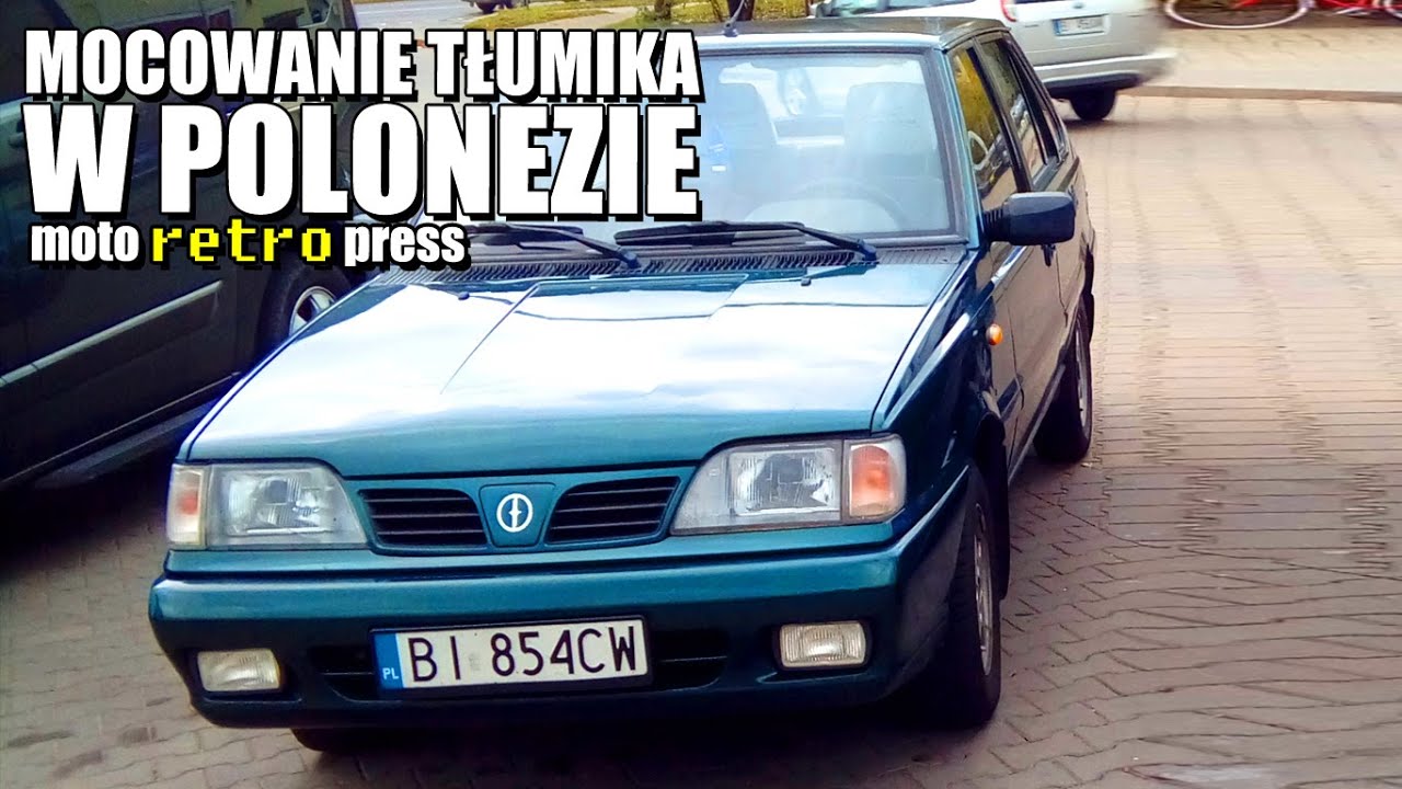 Polonez i wymiana gumowych uchwytów tłumika