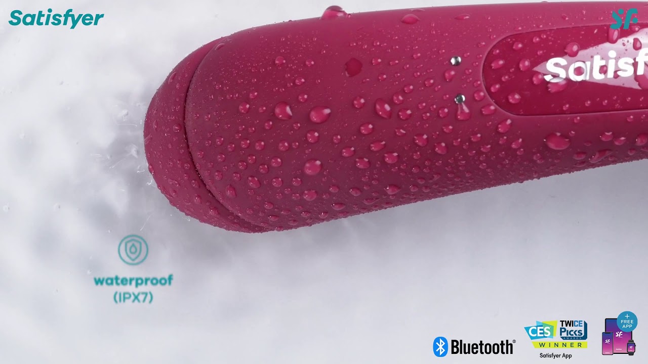 Satisfyer Curvy 1+ Burgundy &ndash; English product video