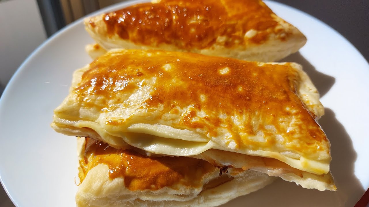 Merendas Mistas | Folhados de queijo e fiambre