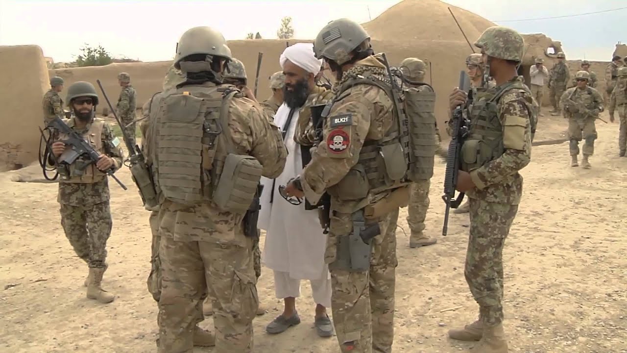 Soldiers Provide Support For Cordon & Search Missions