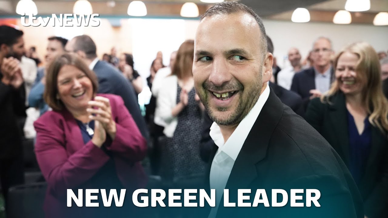 Zack Polanski elected as new leader of the Green Party of England and Wales | ITV News