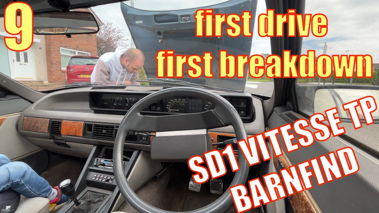 ROVER SD1 VITESSE TWIN PLENUM - BARN FIND RESTORATION - FIRST DRIVE, BREAKDOWN & MOT - PART 9
