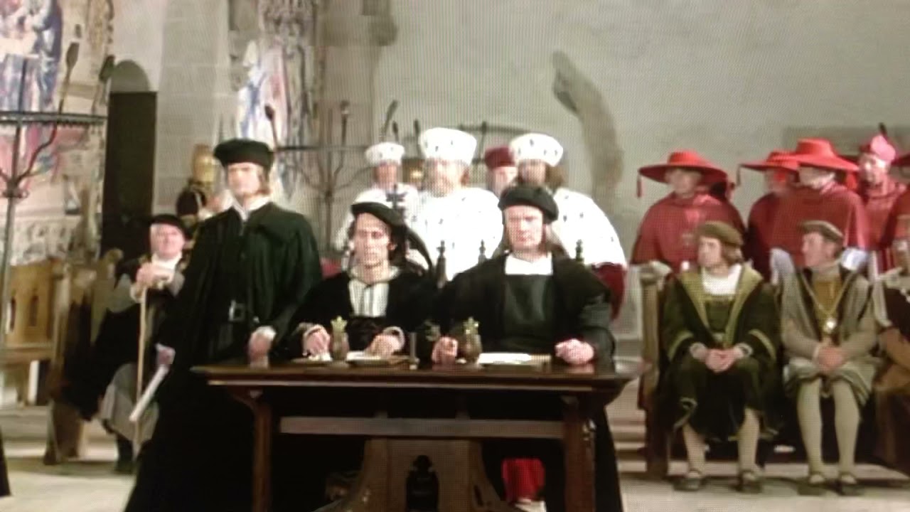 The German Princes present their confession of faith - from the 2003 movie - Luther - by Dan Gritsko