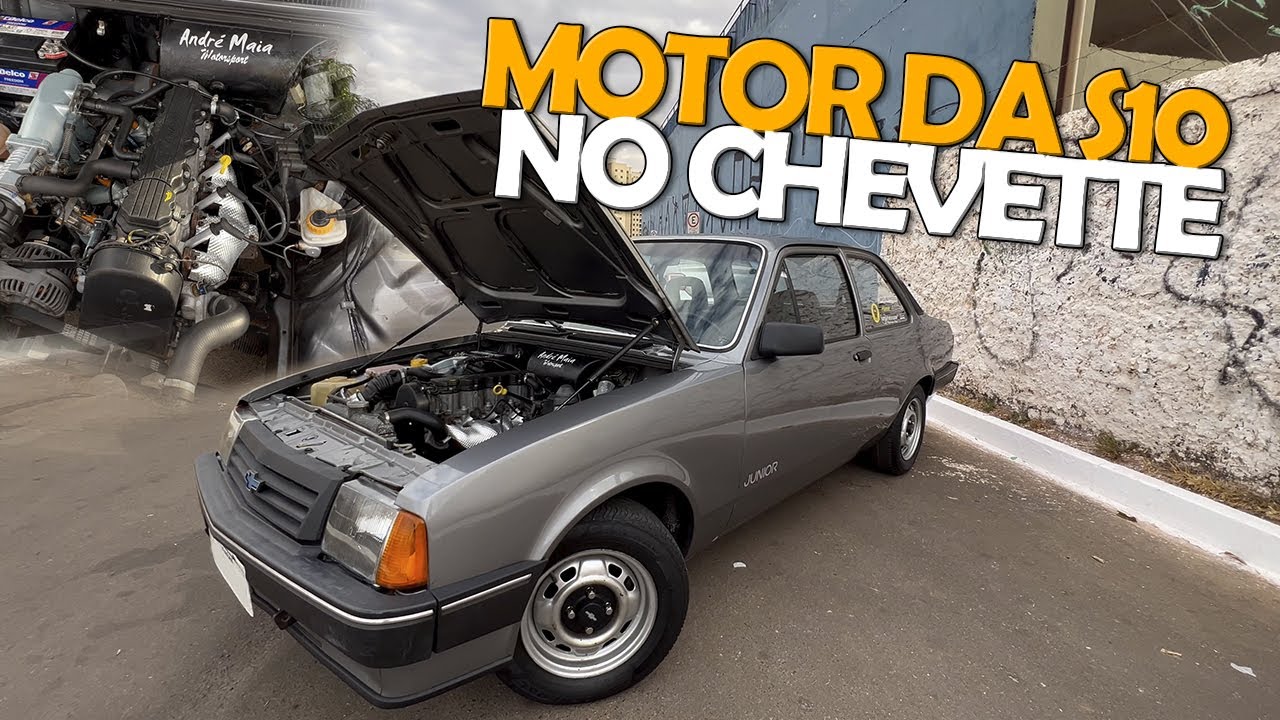 VÁRIAS PEÇAS DE OUTROS CARROS NO CHEVETTE 2.4 SLEEPER - Canal Pé Na Lata