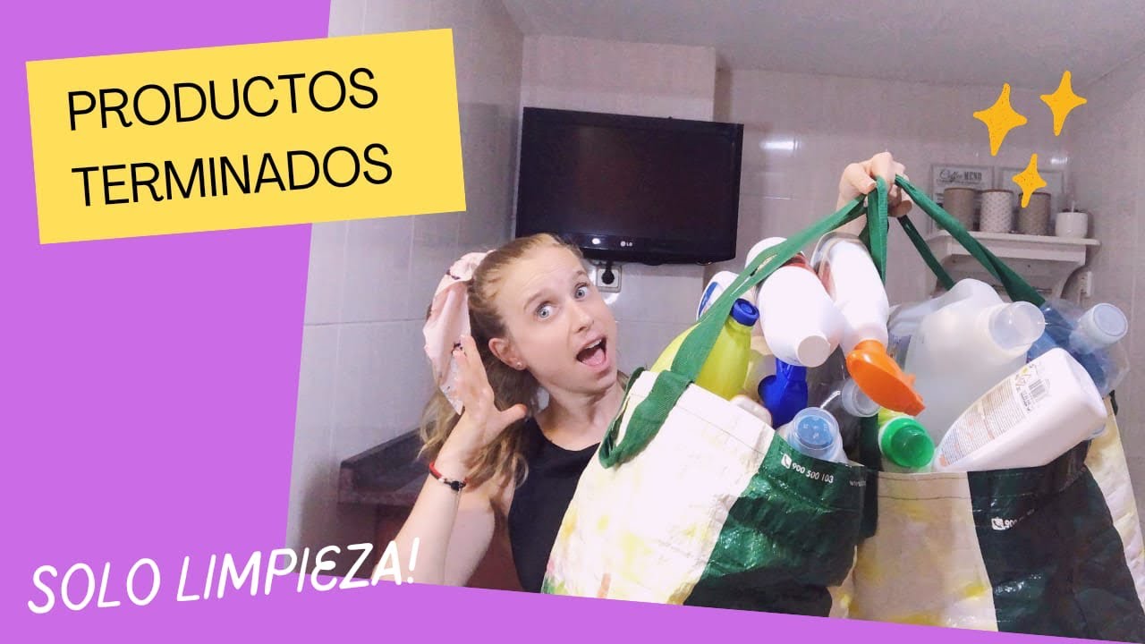 ♻️ PRODUCTOS TERMINADOS ♻️// Limpieza 🧼// Se Me Ha Ido De Las Manos 😱