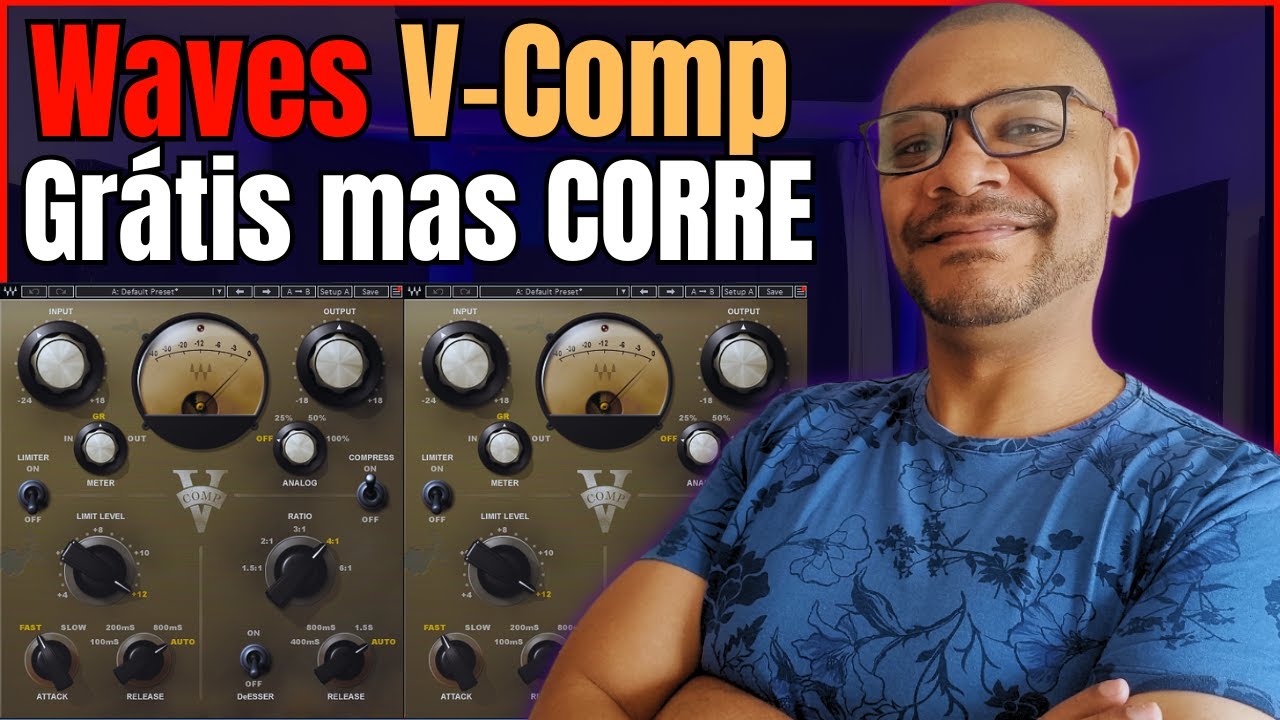 Waves V-Comp | Aprenda usar essa simulação do Neve 2254 - GRÁTIS MAS CORRE!