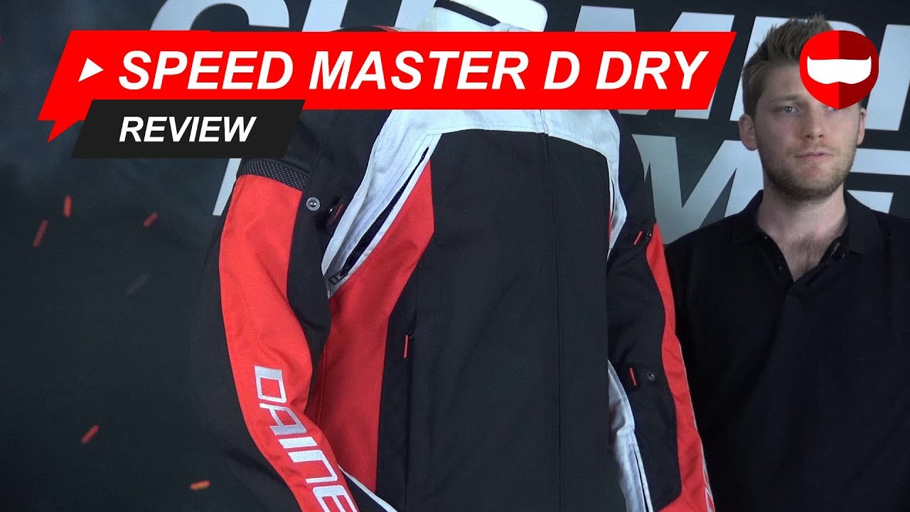 Dainese Speed Master D Dry Куртка Обзор - ChampionHelmets.com