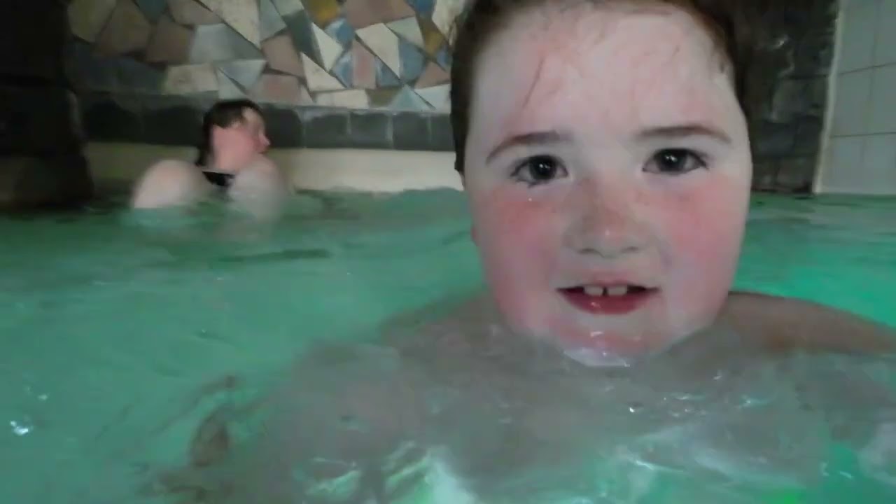 Swimming at Center Parcs July 23