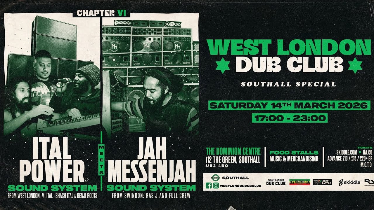 Ital Power Soundsystem meets Jah Messenjah Soundsystem @The Dominion Centre, 14.03.2026, part 1