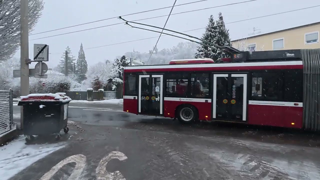 Snowy Day - Salzburg Austria
