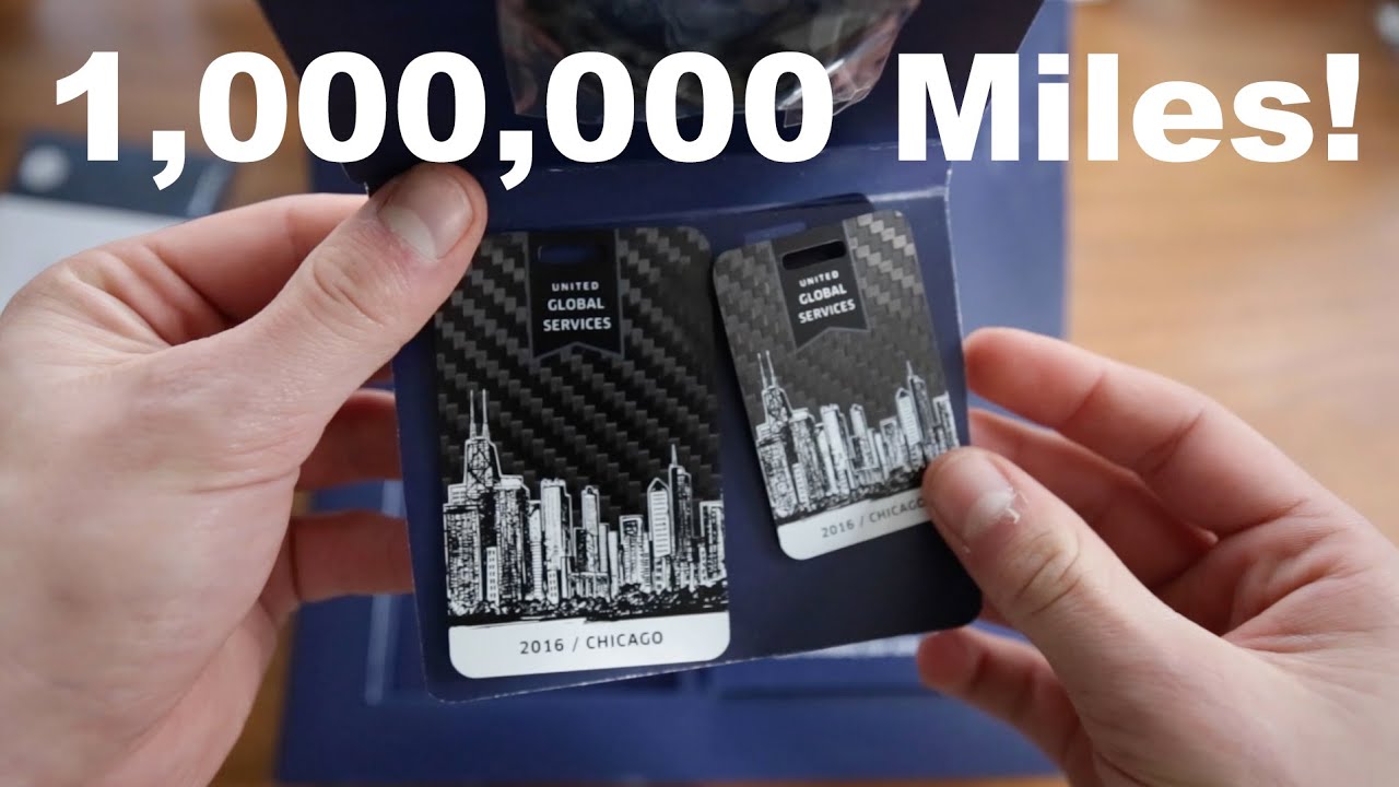 United Airlines Global Services MILLION Miler Unboxing! What Do You Get for 1,000,000 Miles?