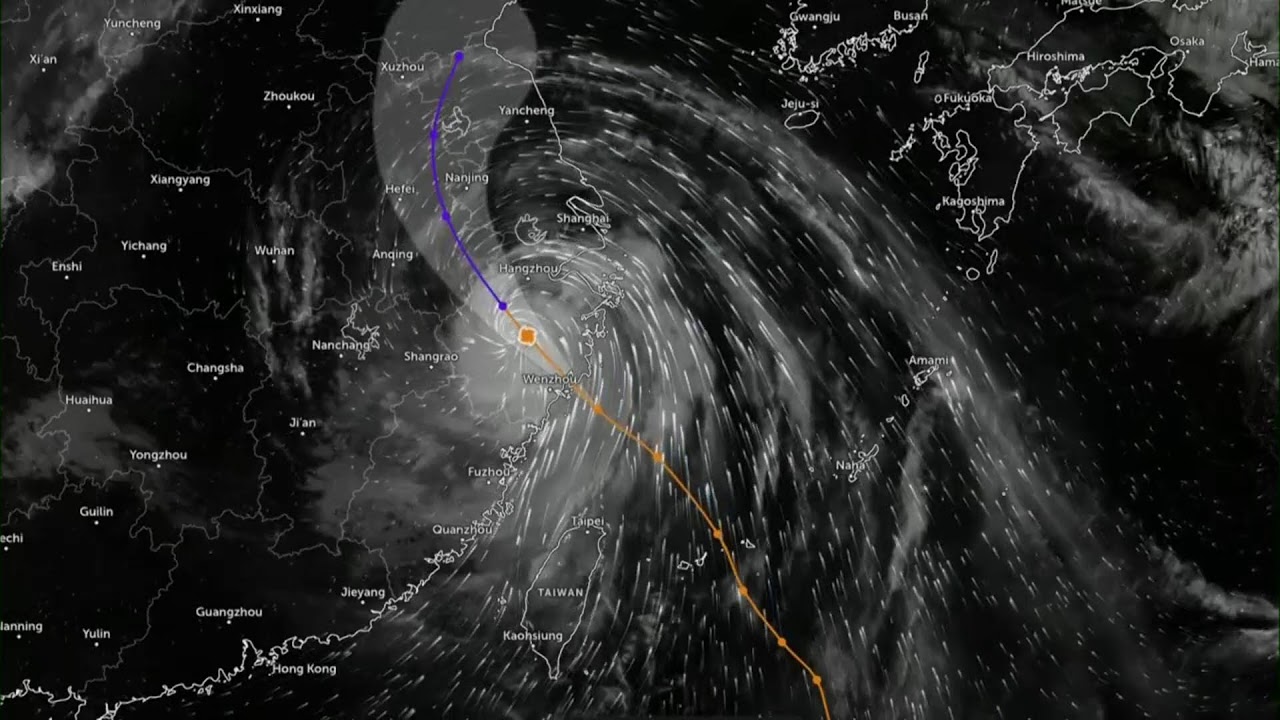 LIVE: Tracking Typhoon Bavi