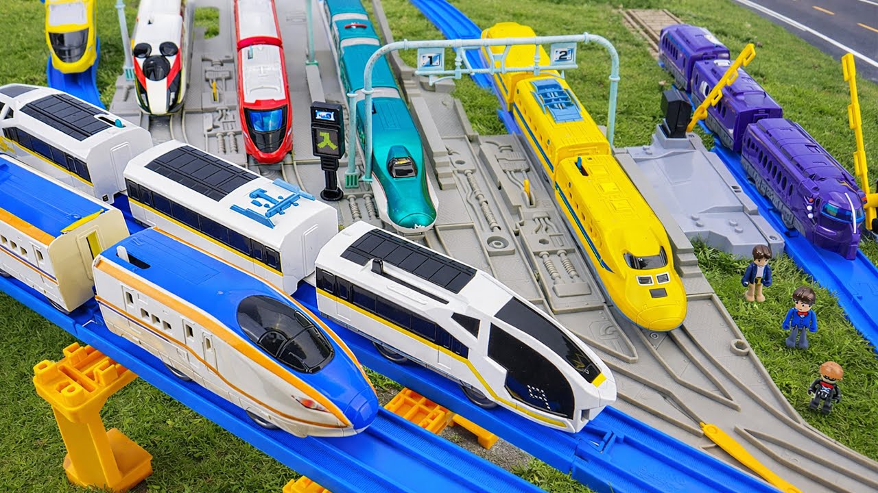 プラレール新幹線 地下鉄｜トミカシティ ロータリー＆新幹線 高架橋｜プラレール新幹線＆トミカ コレクション 🚄