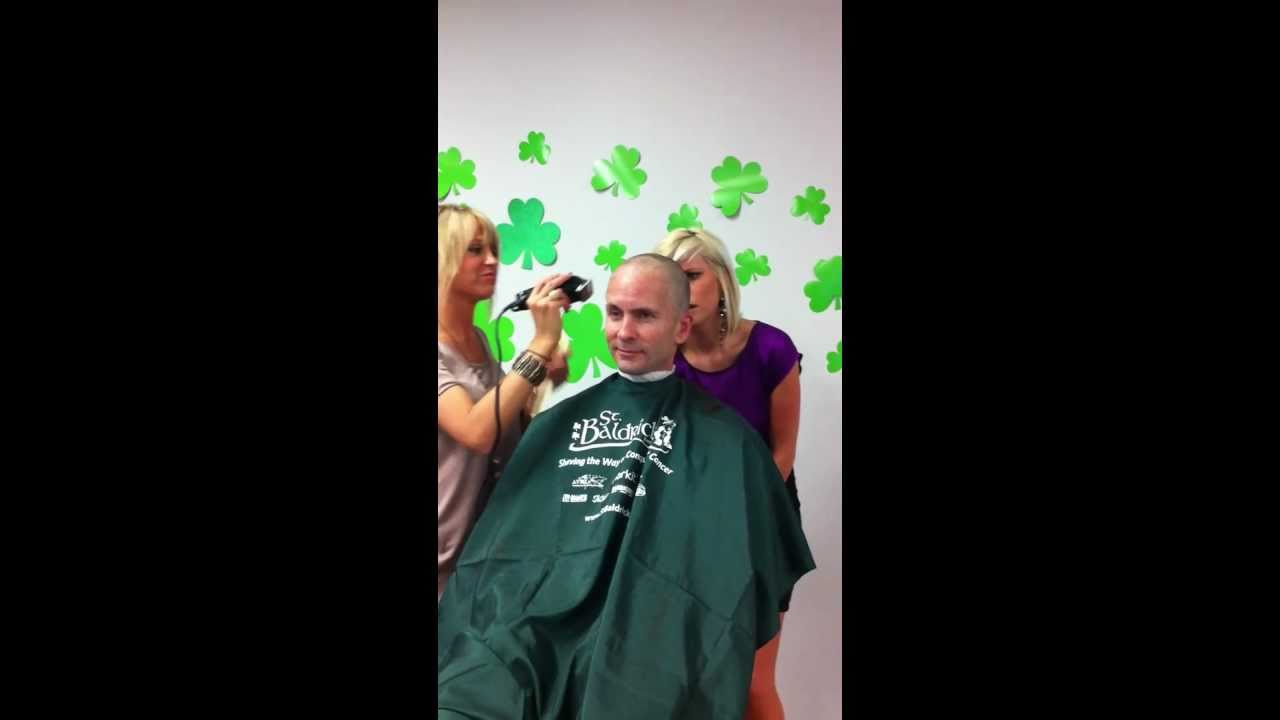 kp gets his head shaved for kids with cancer (St Baldricks Foundation)