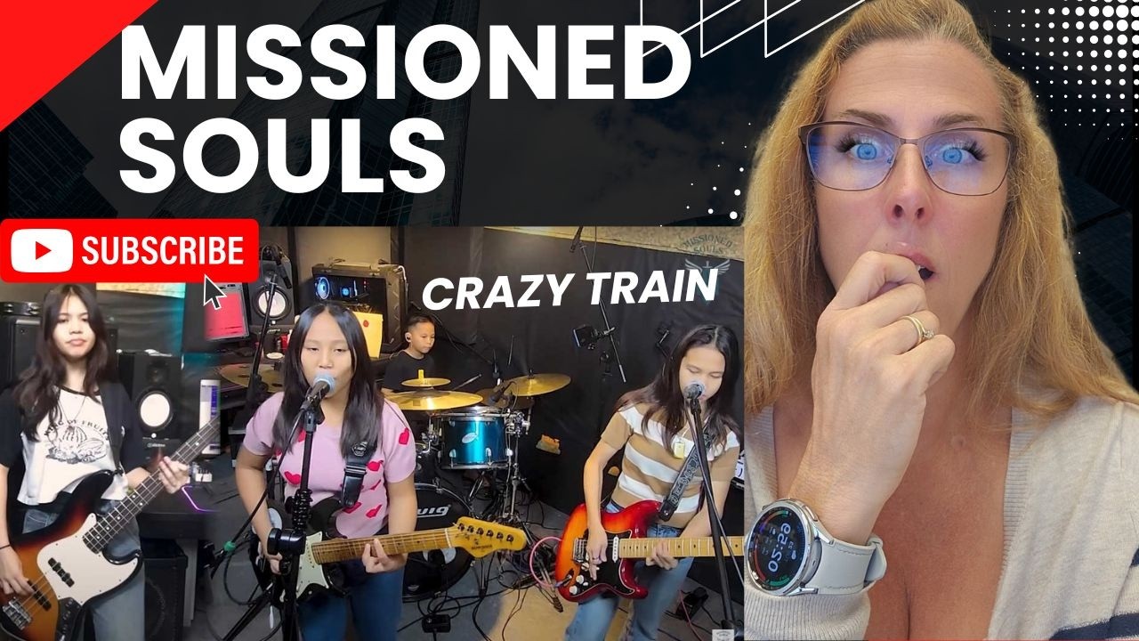 Реакция на MISSIONED SOULS | Кавер на Crazy Train | #reactionvideos #music #missionedsoulsreaction