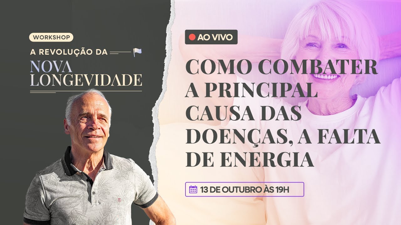 COMO COMBATER A PRINCIPAL CAUSA DAS DOENÇAS, A FALTA DE ENERGIA