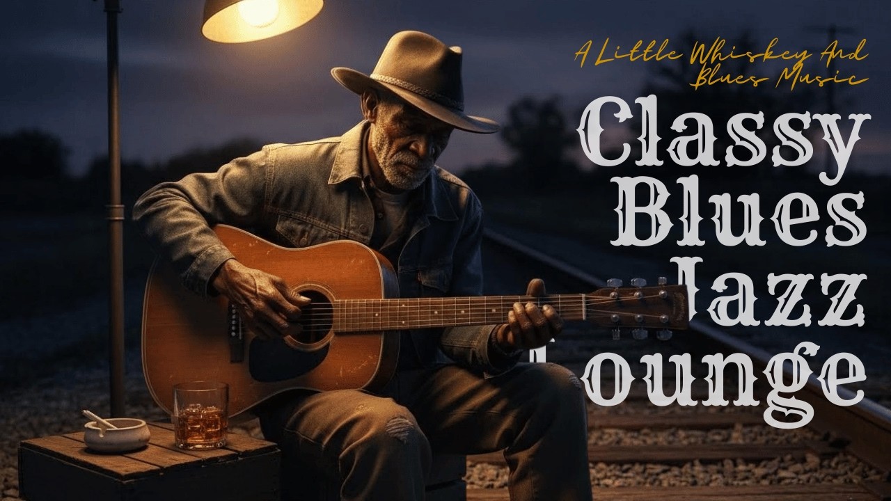 Classy BluesJazz Lounge | Smooth Guitar Ballads for Relax & Midnight Mood