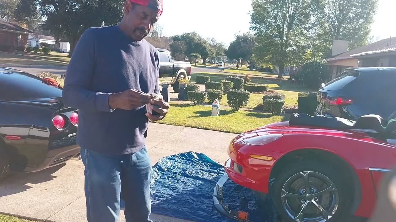 New Project  C6 Gets A  Splitter, Check it Out!