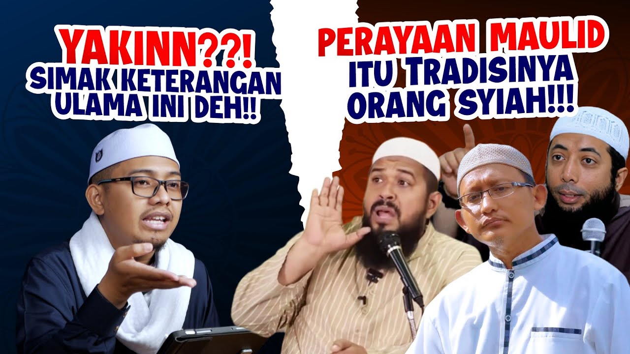 SIAPA PENCETUS MAULID NABI PERTAMA? EMANG DARI SYI'AH?? SIMAK KETERANGAN ULAMA BERIKUT!!