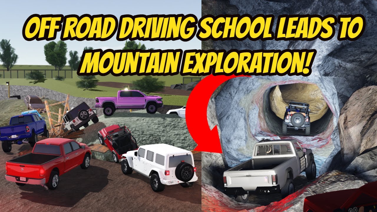Гринвилл, Висконсин, Roblox l Off Road Driving School, ролевая игра Mountain Exploration