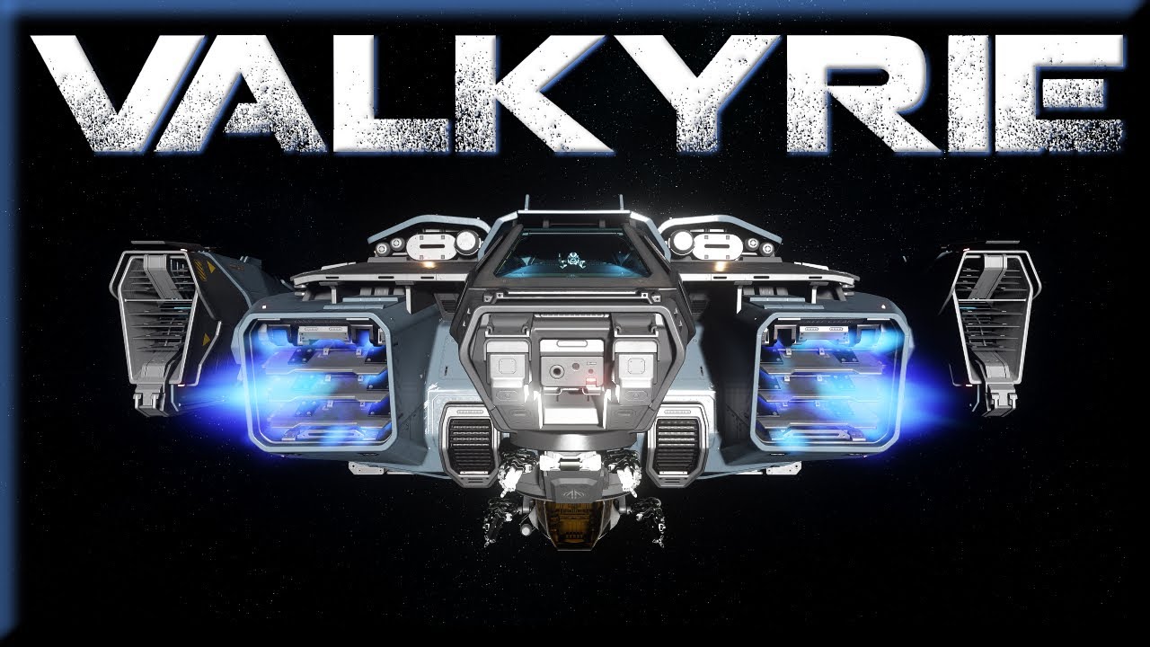 STAR CITIZEN - BLURRING THE LINE BETWEEN DROPSHIP/GUNSHIP - ANVIL VALKRYIE