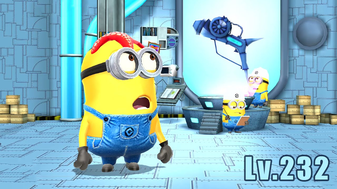 Minions PC game Minion rush Starfish minion pick up the Freeze Ray 7 times at Vectors Fortress Lv232