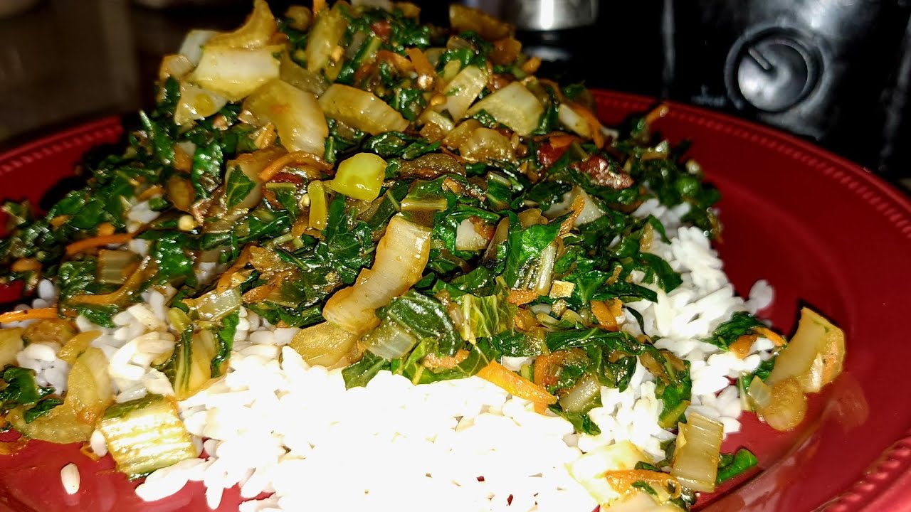 How to make Trini/Chinese style Patchoi Stir Fry( bok choy, pok choi, pak choi). Recipe🔻🔻🔻