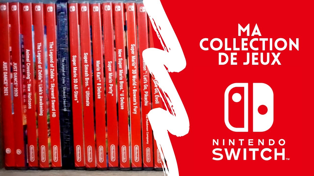 Ma Collection de 20 Jeux Switch