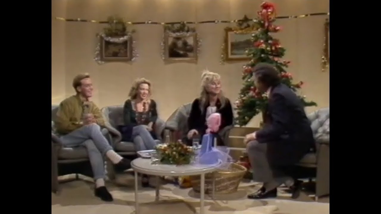 Helen On Wogan At Christmas With Kylie Minogue And Jason Donovan